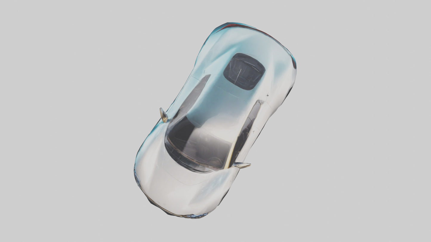 Electric Luxury Sports Car model 3D model