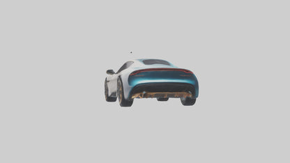 Electric Luxury Sports Car model 3D model