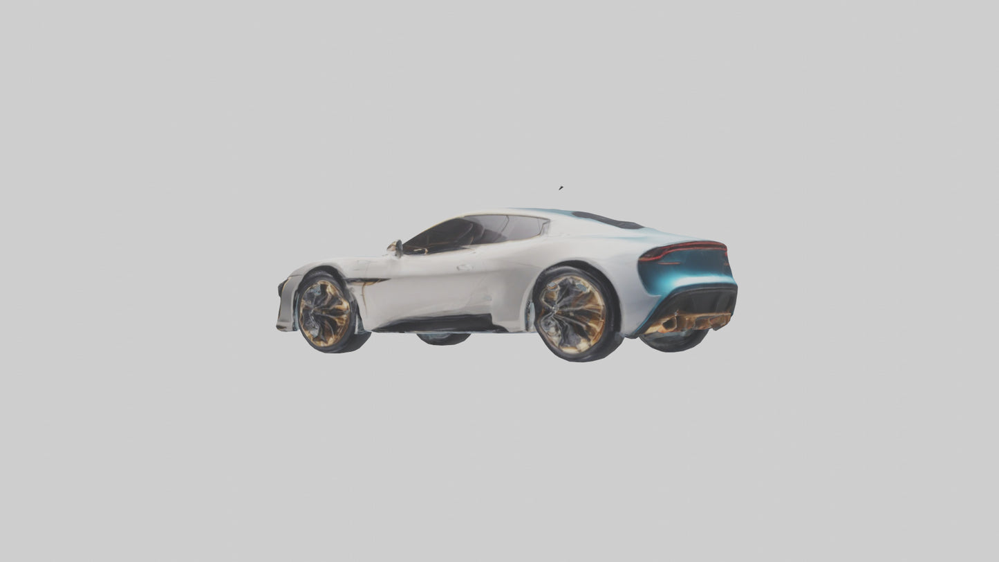 Electric Luxury Sports Car model 3D model
