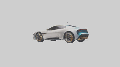 Electric Luxury Sports Car model 3D model