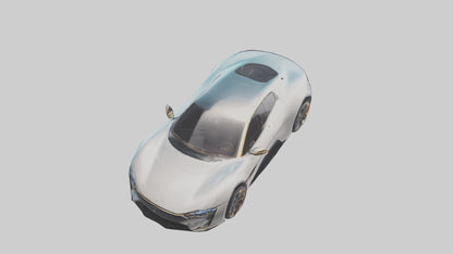 Electric Luxury Sports Car model 3D model
