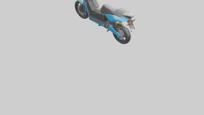 Electric Motorbike model 3D model