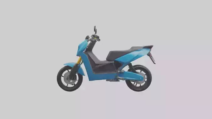 Electric Motorbike model 3D model