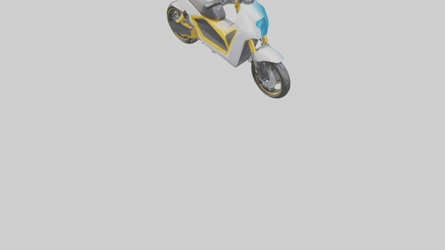 Electric Motorbike model 3D model