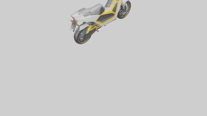 Electric Motorbike model 3D model