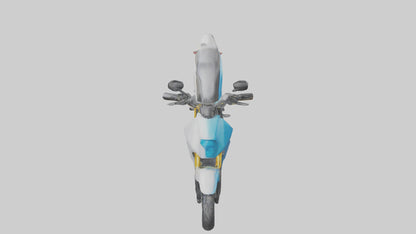 Electric Motorbike model 3D model
