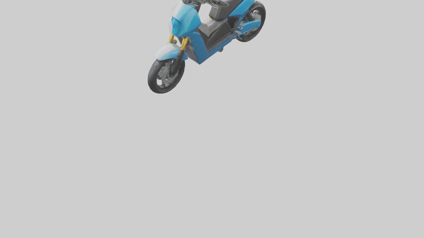 Electric Motorbike model 3D model