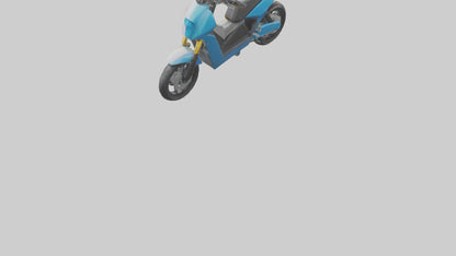 Electric Motorbike model 3D model