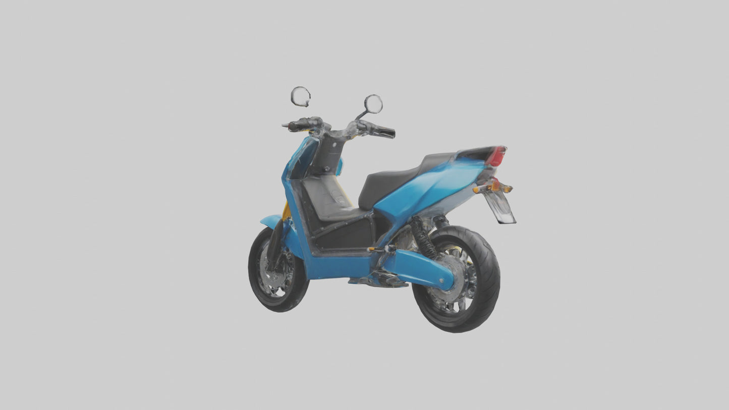 Electric Motorbike model 3D model