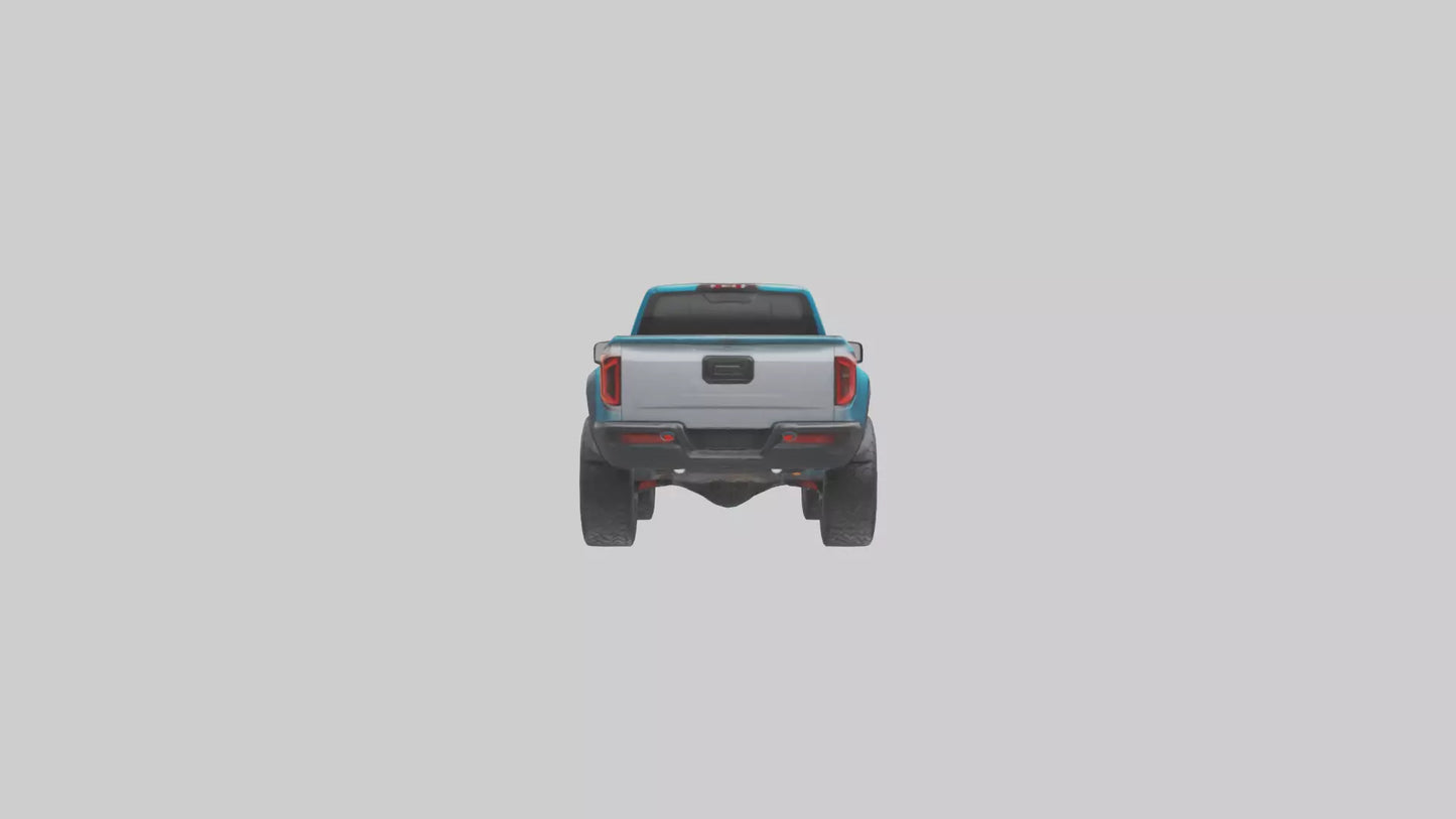 Electric Pickup Truck model 3D model