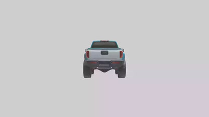 Electric Pickup Truck model 3D model