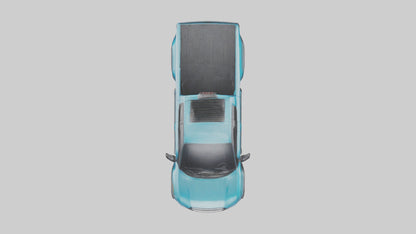 Electric Pickup Truck model 3D model