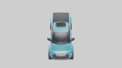 Electric Pickup Truck model 3D model