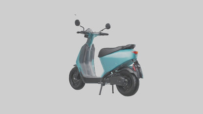 Electric Scooter model 3D model