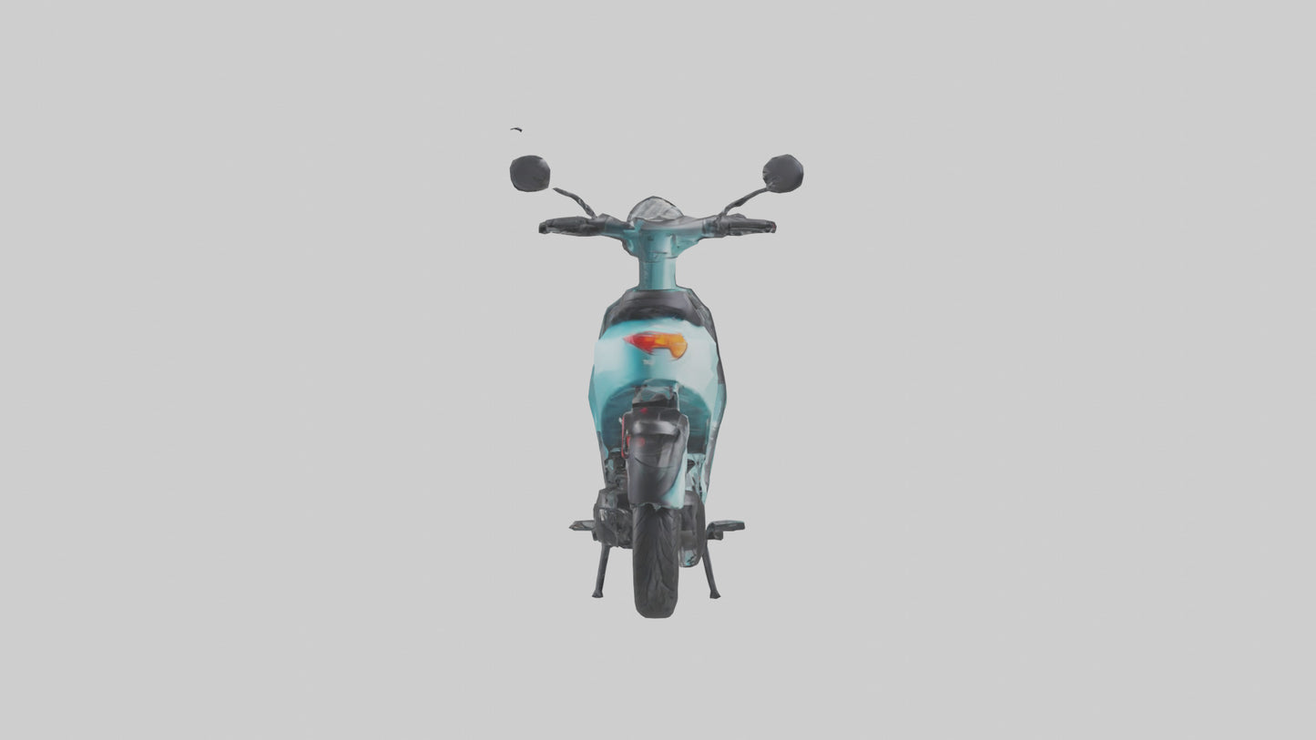 Electric Scooter model 3D model