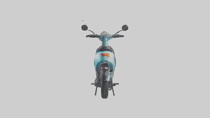 Electric Scooter model 3D model