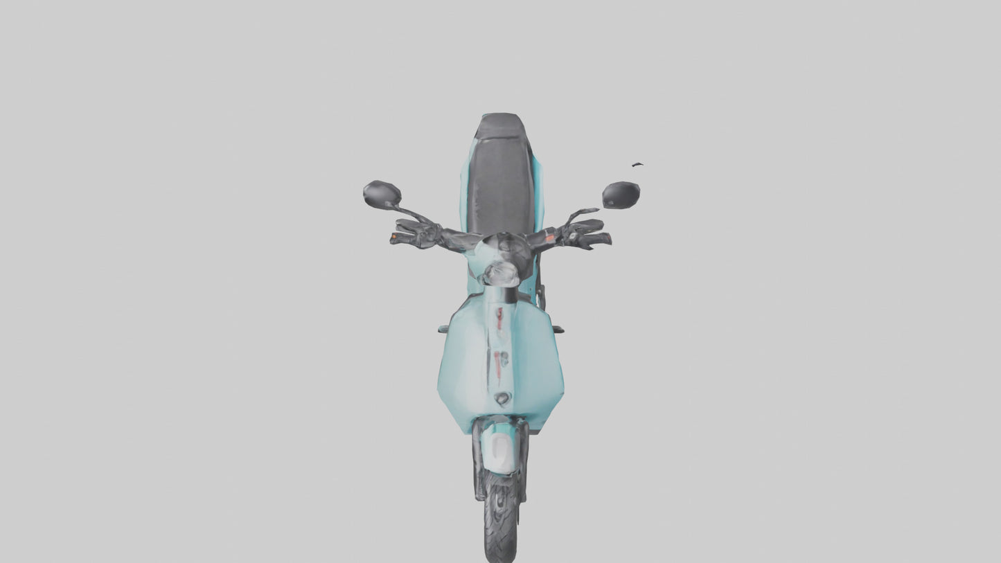 Electric Scooter model 3D model