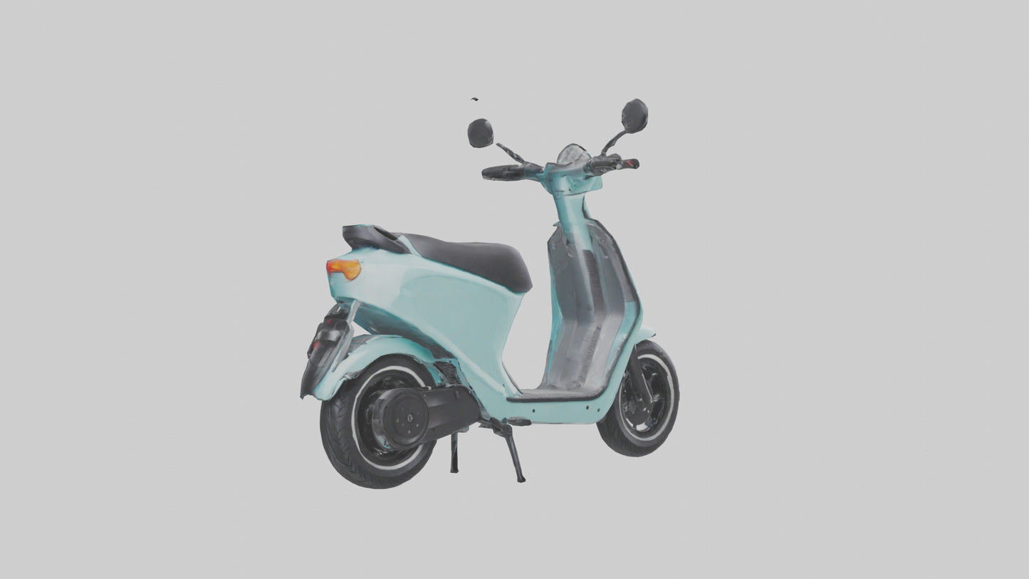 Electric Scooter model 3D model