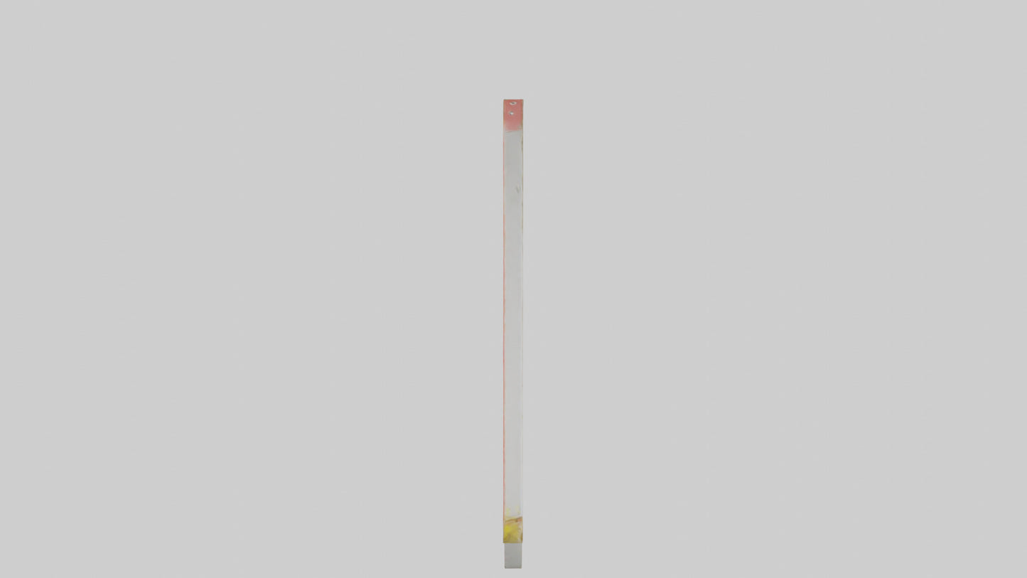 Electric Shock Hazard Warning Sign model 3D model