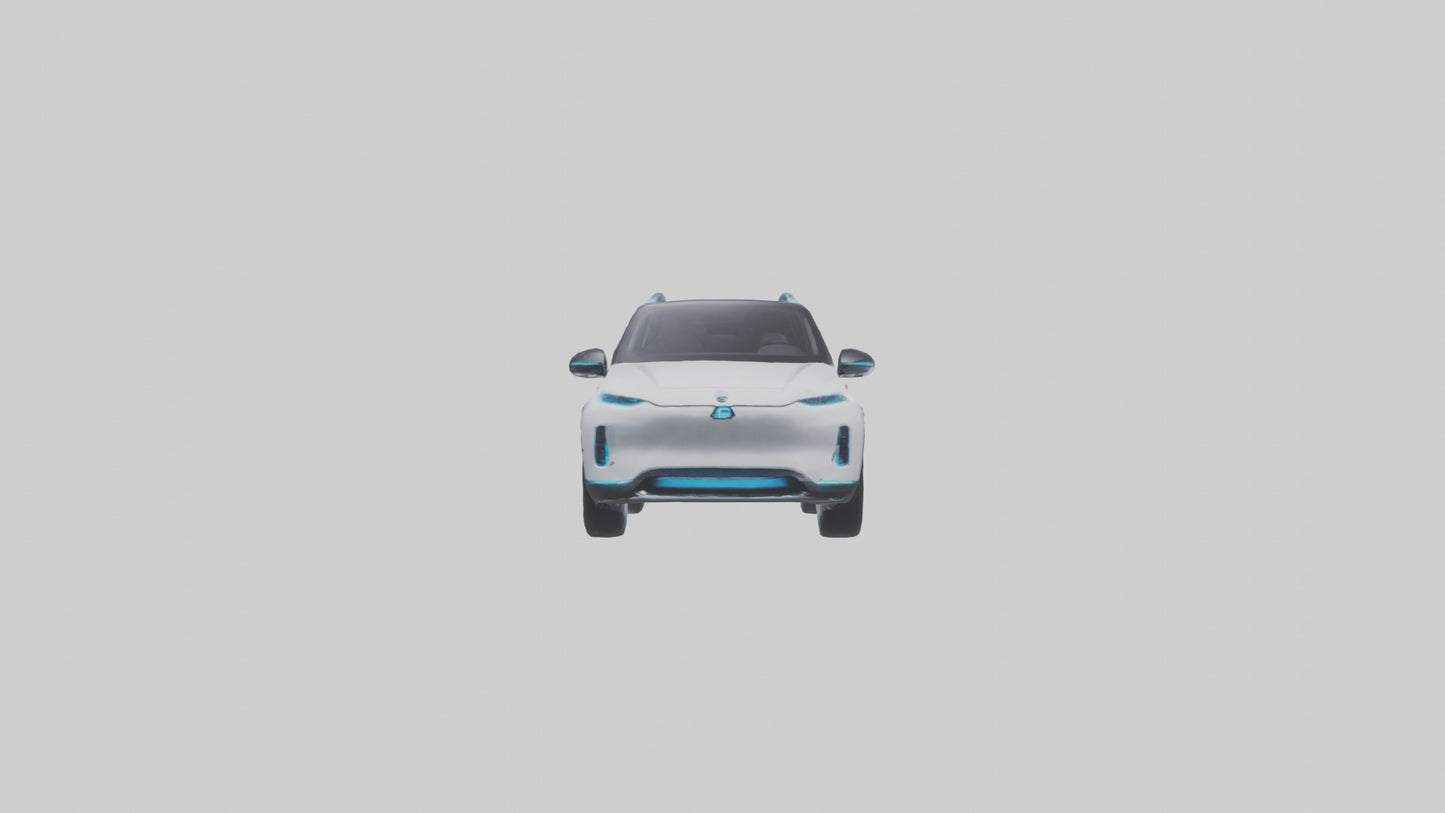 Electric SUV model 3D model