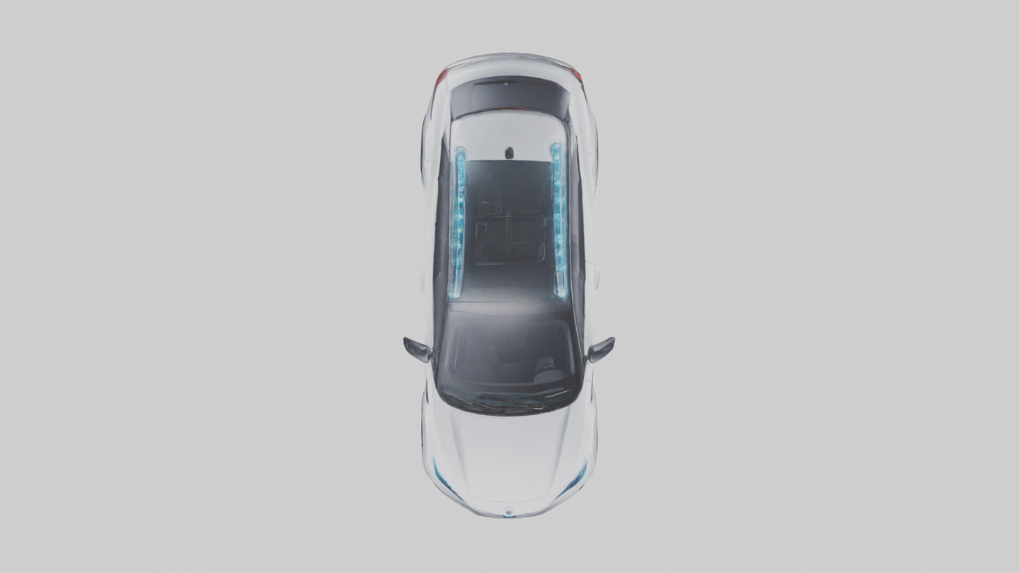 Electric SUV model 3D model