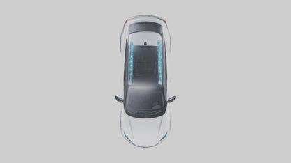 Electric SUV model 3D model
