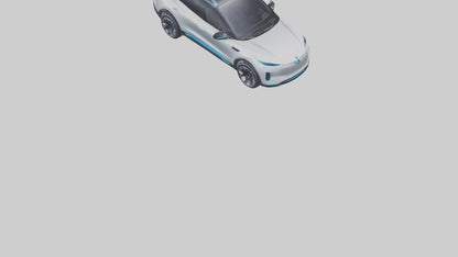 Electric SUV model 3D model