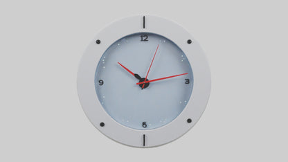 Electronic Wall Clock model VR / AR / low-poly