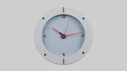 Electronic Wall Clock model VR / AR / low-poly