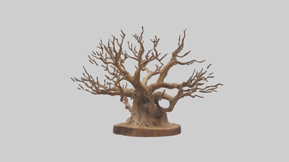 Elegant Root Sculpture model 3D model