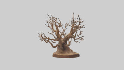 Elegant Root Sculpture model 3D model