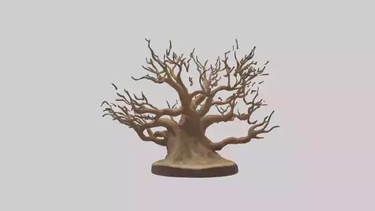 Elegant Root Sculpture model 3D model