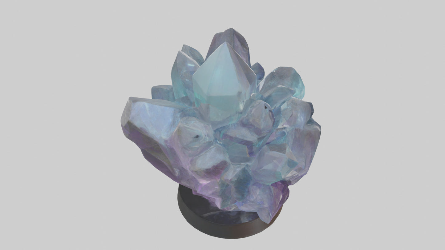Elemental Crystal model 3D model