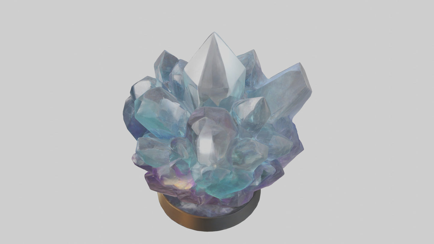 Elemental Crystal model 3D model