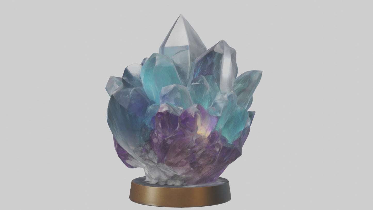 Elemental Crystal model 3D model