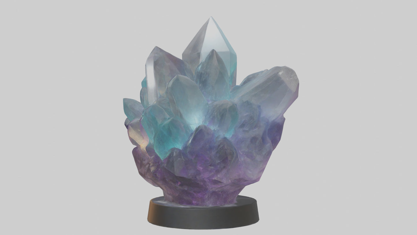 Elemental Crystal model 3D model