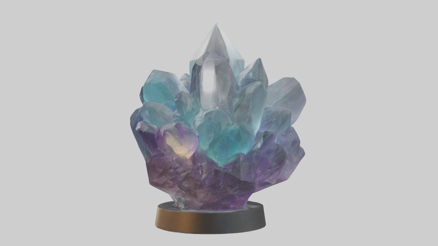 Elemental Crystal model 3D model