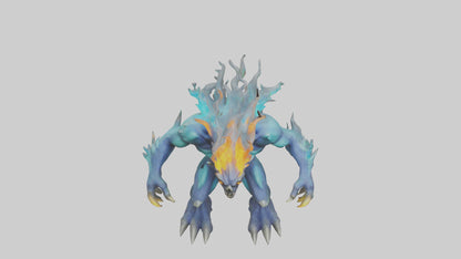 Elemental Monster model 3D model