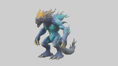 Elemental Monster model 3D model