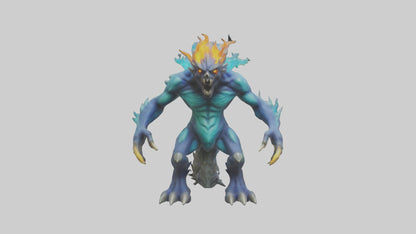 Elemental Monster model 3D model