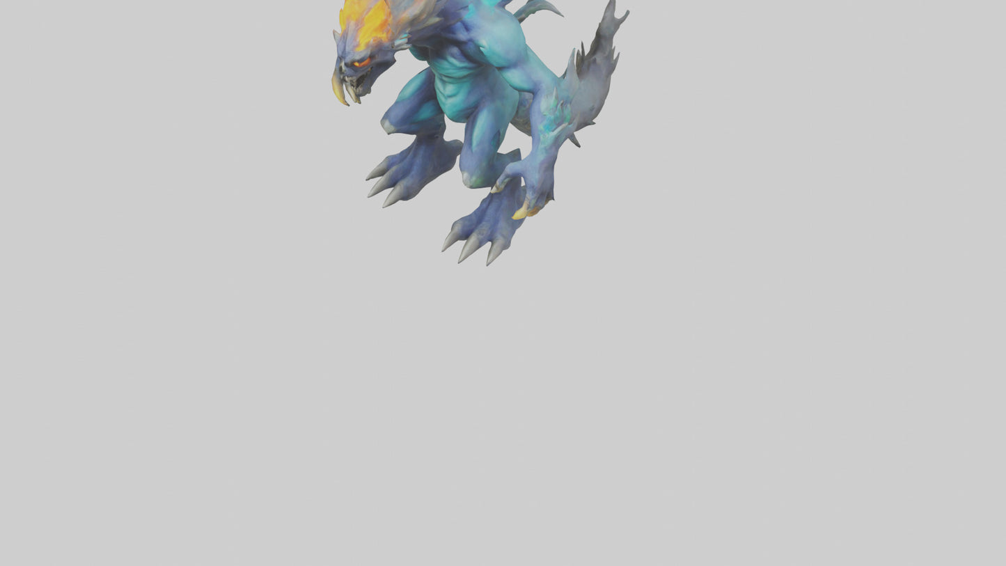 Elemental Monster model 3D model