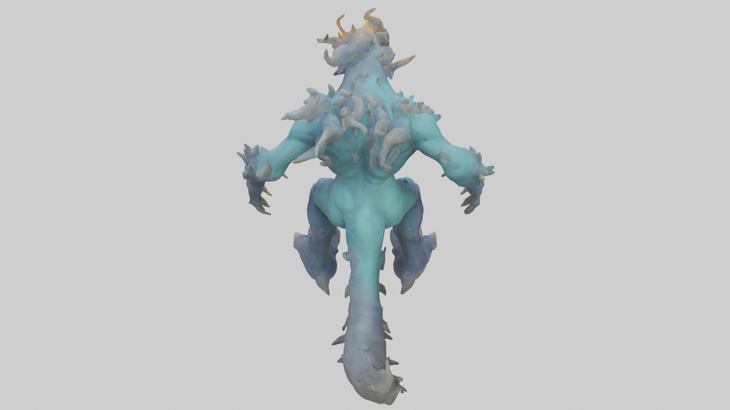 Elemental Monster model 3D model