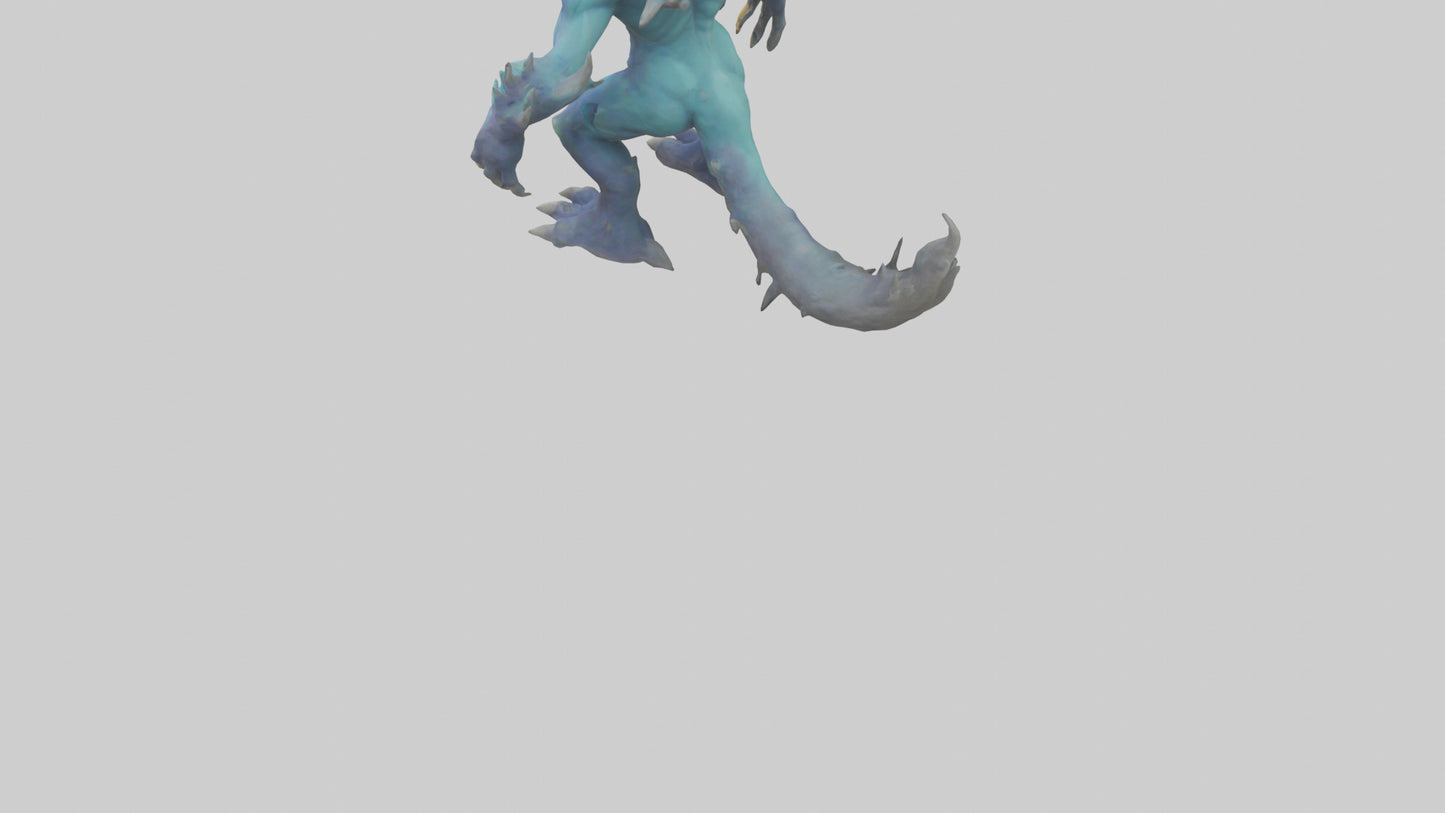 Elemental Monster model 3D model