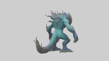 Elemental Monster model 3D model