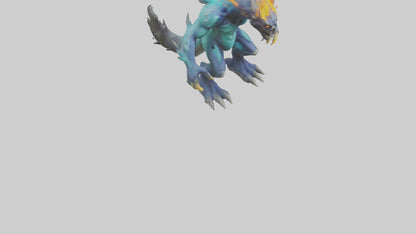 Elemental Monster model 3D model