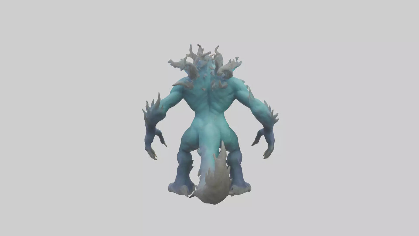 Elemental Monster model 3D model