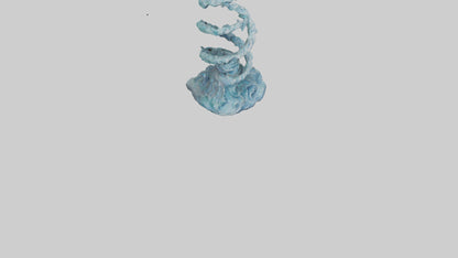 Elemental Spiral Statue model 3D model