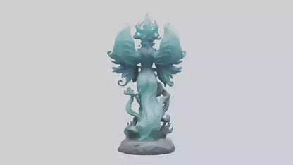 Elemental Spirit statue model 3D model