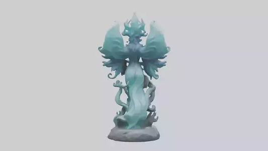 Elemental Spirit statue model 3D model