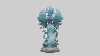Elemental Spirit statue model 3D model
